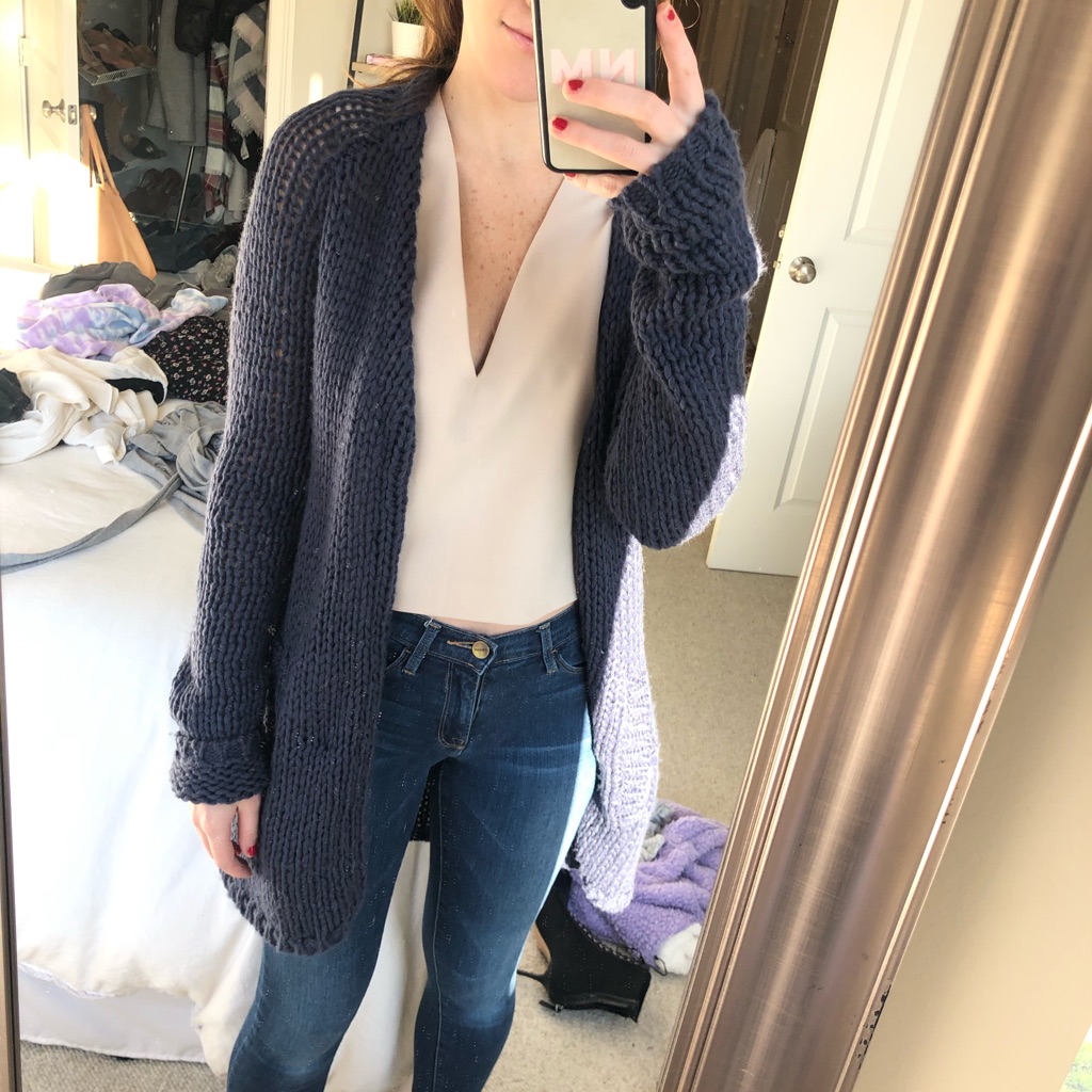 Locali Cardigan In Ultramarine